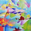 Выставка живописи Архимандрита Николая (Анатолия Мороза) «Тропами моей памяти», 10 февраля — 5 марта 2022 года